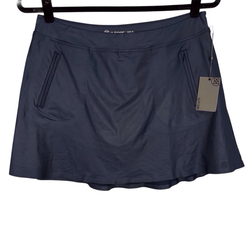 G/Fore Effortless Golf Running Skort Womens XL Twilight Blue 4-Way Stretch NWT